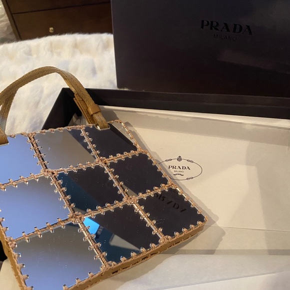 prada plexiglass bag